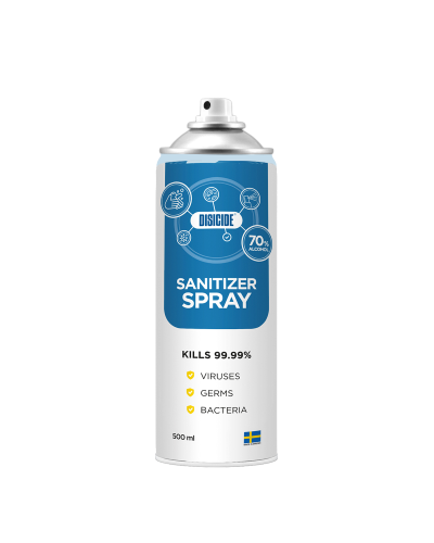 Гігієнічний засіб для обробки рук Disicide Sanitizer Spray, D035008, 500ml