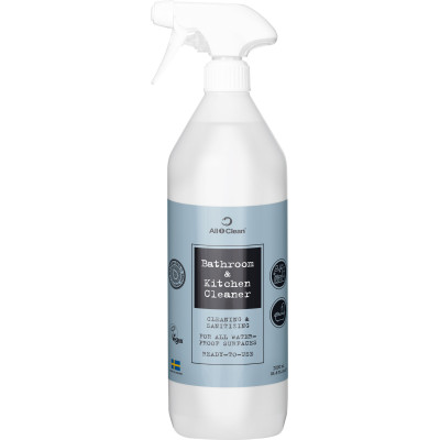 Средство для чистки ванны и кухни, All1Clean Bath & Kitchen Cleaner 1000 мл