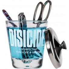 Манікюрна склянка для дезінфекції інструментів Disicide Small Glass Jar, 160 ml