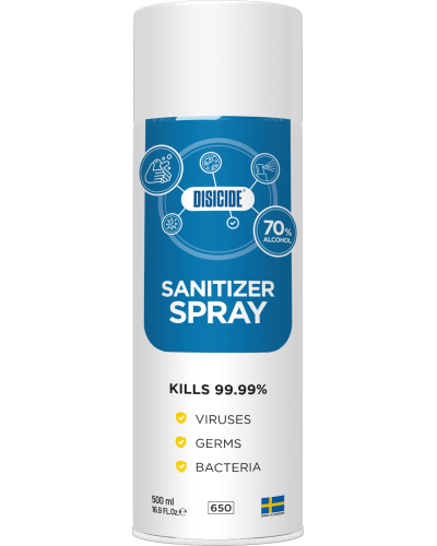 Гігієнічний засіб для обробки рук Disicide Sanitizer Spray, D035008, 500ml